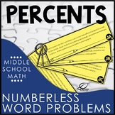 Percent Word Problems | Numberless Word Problems