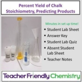 Chemistry Lab: Make Chalk Stoichiometry Percent Yield Limi