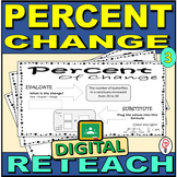 Percent of Change - Digital Reteach
