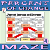 Percent of Change - Maze Worksheet