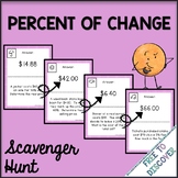 Percent of Change Scavenger Hunt Activity