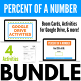 Percent of a Number Bundle Printable & Digital Activities