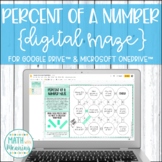 Percent of a Number DIGITAL Maze Activity for Google Drive