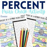 Percent of a Number Pairs Check Activity