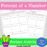 Percent of a Number-Partner Activity