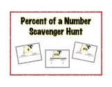 Percent of a Number Scavenger Hunt 7EE3, 7RP3