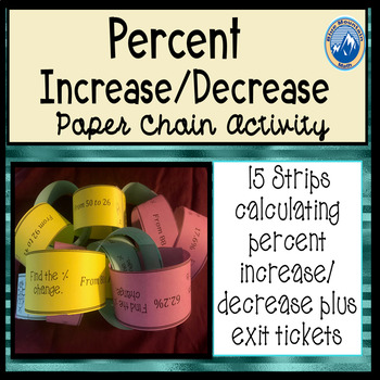Preview of Percentage Change Paper  Chain Activity