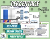 Percentage - Digital Assignment