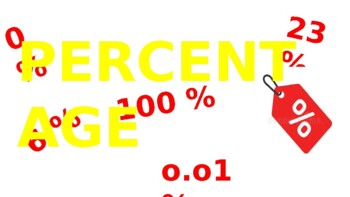 Preview of Percentage Powerpoint 
