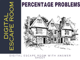 Percentage Problems - Digital Escape Room (no handouts)