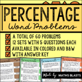 Percentage Word Problems and Applications