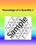 Percentage of a Quantity 1 – Math puzzle