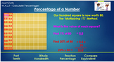 Percentages - 3 Full Lesson Bundle Pack - Year 5, 6, 7 - G