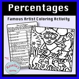 Percentages Coloring Activity