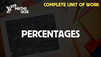 Preview of Percentages - Complete Unit of Work