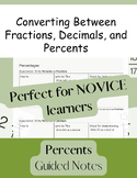 Percentages Guided Notes