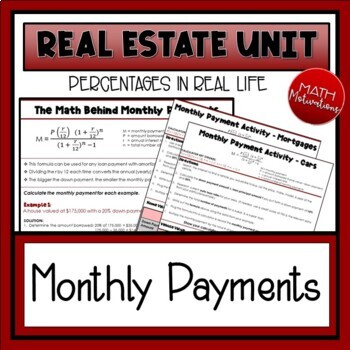 Preview of Percentages in Real Life: The Math Behind Monthly Payments