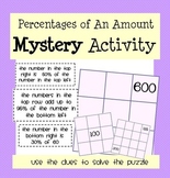 Percentages of an Amount Mystery Activity!