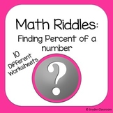 Finding Percent of a Number Math Riddles