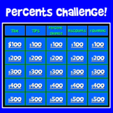 Percents Challenge Game Show!