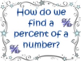 Percents: Finding Percent of a Number