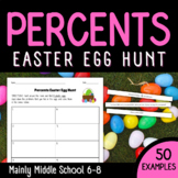 Percents EASTER Egg Hunt!