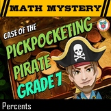 Percents Math Mystery Review Activity 7th Grade Edition - 