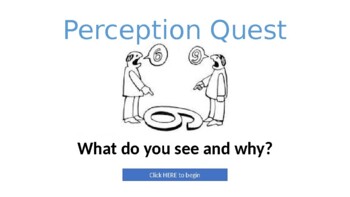 Preview of Perception Quest - digital/PPT version