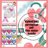 Perceptual and Fine Motor Activities (Valentine's Day)