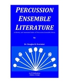 Percussion Ensemble Literature