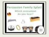 Percussion Family Splat! - A Listening Game.