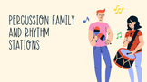 Percussion Family and Rhythm Stations - Lesson Plan, Works