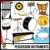 Percussion Musical Instrument Clip Art
