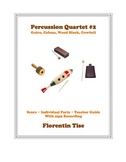Percussion Quartet #2: Guiro, Cabasa, Wood Blocks, Cowbell