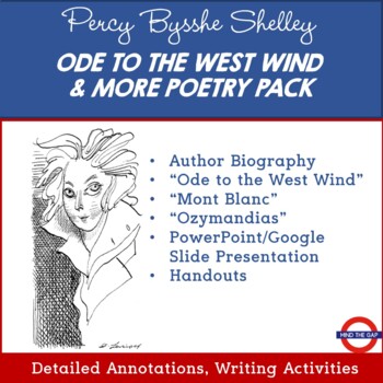 Preview of Percy Bysshe Shelley Poetry Pack