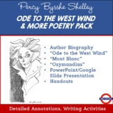 Percy Bysshe Shelley Poetry Pack