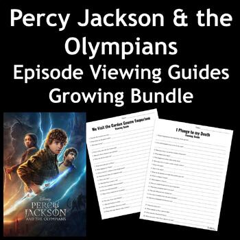 Preview of Percy Jackson (2023) TV Series Viewing Guide Growing Bundle