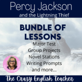 Percy Jackson: Bundle Lesson Unit with Digital Options Activity