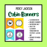 Percy Jackson Cabin Banners for Classroom Decor/Transforma
