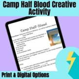 Percy Jackson - Camp Half Blood Creative Activity - Print 
