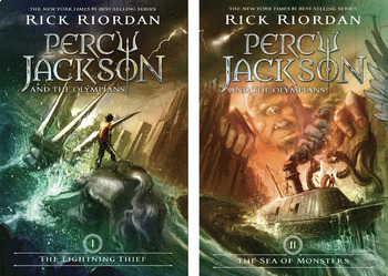 Preview of Percy Jackson Comprehension Question Guide Book 1 & 2