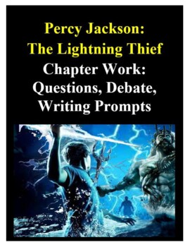Preview of Percy Jackson Lightning Thief Chapter Work, Unit Plan, Questions & More: Gs 7-10