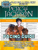 Lightning Thief Unit Pacing Guide FREEBIE PREVIEW w/ Music