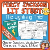 Percy Jackson Novel Study - Lit Study with Chapter Questio