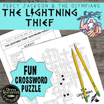 Percy Jackson: The Lightning Thief Crossword - WordMint