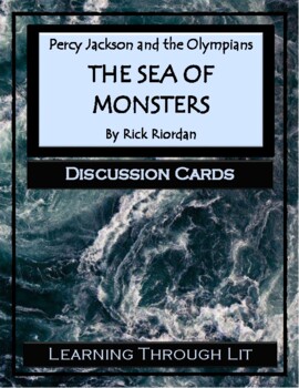 Preview of Percy Jackson THE SEA OF MONSTERS * Discussion Cards (Answer Key Included)