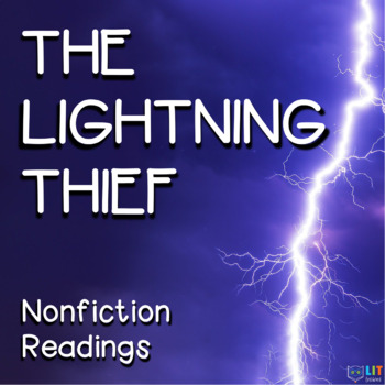 Preview of Percy Jackson and the Lightning Thief Nonfiction Close Readings