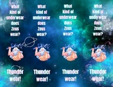 Percy Jackson - Zeus - Who Let the Gods Out - Bookmarks - 