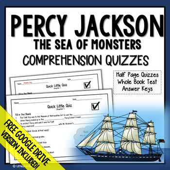 Percy Jackson and the Sea of Monsters - Plot Summary as Cloze Test(s)