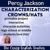 Percy Jackson and the Lightning Characterization Lessons A